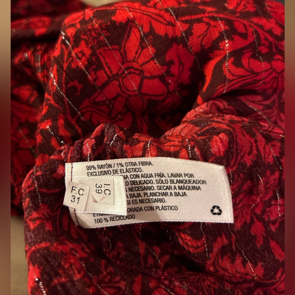 KNOX ROSE Women’s Red Top. Size Large. - Picture 7 of 7